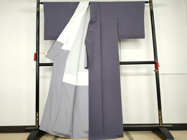 平和屋着物●江戸小紋 吉祥柄 正絹 逸品 AABJ9985cs
