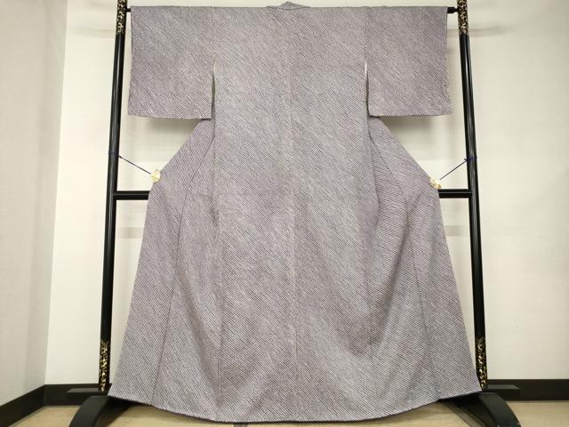 平和屋着物●大変加工の良い総絞り小紋 正絹 逸品 AABK0004ck