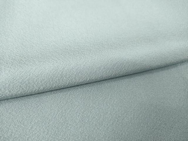 平和屋着物●上質な色無地 灰青色 正絹 逸品 AABK0014ck