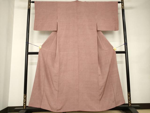 平和屋着物●古橋慶一 江戸小紋 極小鮫小紋柄 高島屋扱い 正絹 逸品 AABK0025ck