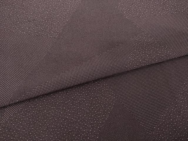 平和屋着物●江戸小紋 割付き文 正絹 逸品 AABK0046ck
