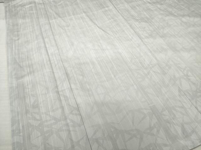 平和屋着物●上質な小紋 笹竹文 正絹 逸品 AABK0070ck