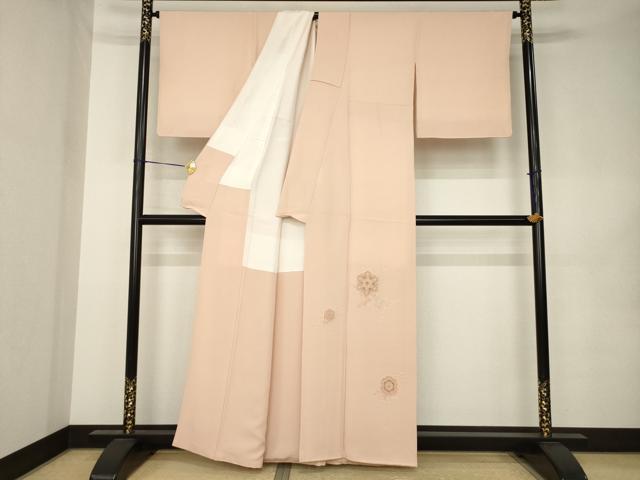 平和屋着物●色留訪問着 総刺繍 中国三大刺繍 スワトウ刺繍 汕頭刺繍 正倉院花文 正絹 逸品 AABK0135ck
