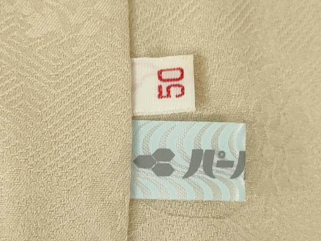 平和屋着物●訪問着 駒刺繍 貝桶花文 正絹 逸品 AABK0157ck