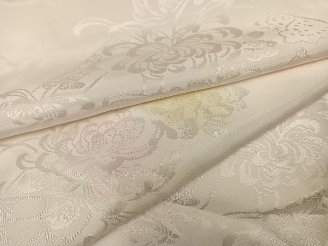 平和屋着物●振袖用長襦袢 無双仕立て 花地紋 暈し染め 正絹 逸品 AABK0186ph