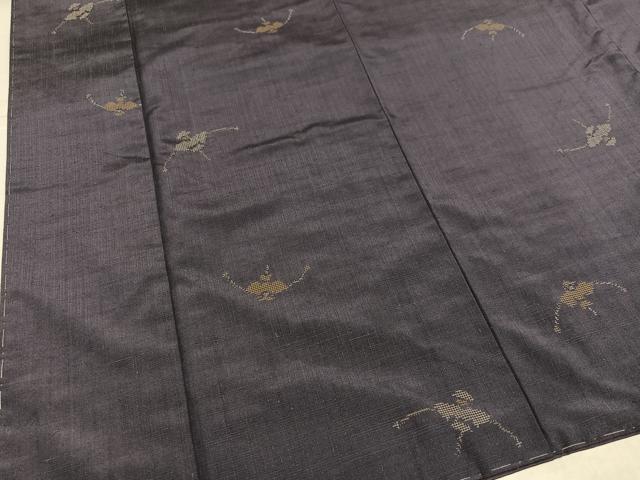 平和屋着物●上質な紬 かかし 正絹 逸品 AABK0203ph