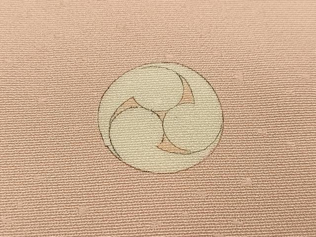 平和屋着物●創業460年・千總 色留袖 駒刺繍 花菱文 金彩 正絹 逸品 AABK0209ph