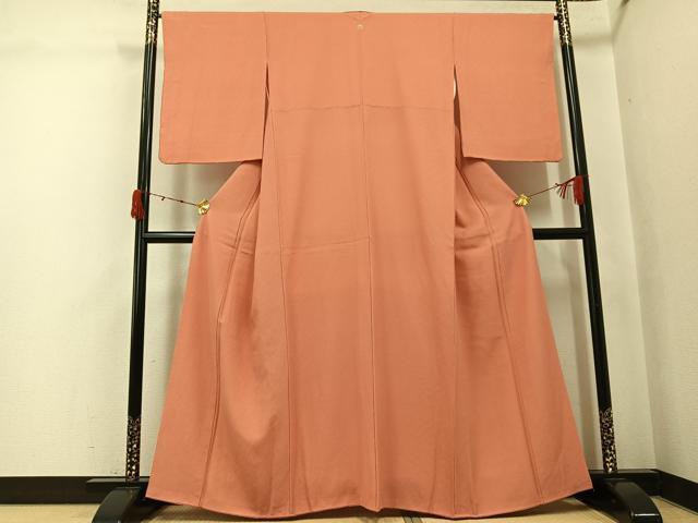 平和屋着物●江戸小紋 角通し 正絹 逸品 AABK0221ph