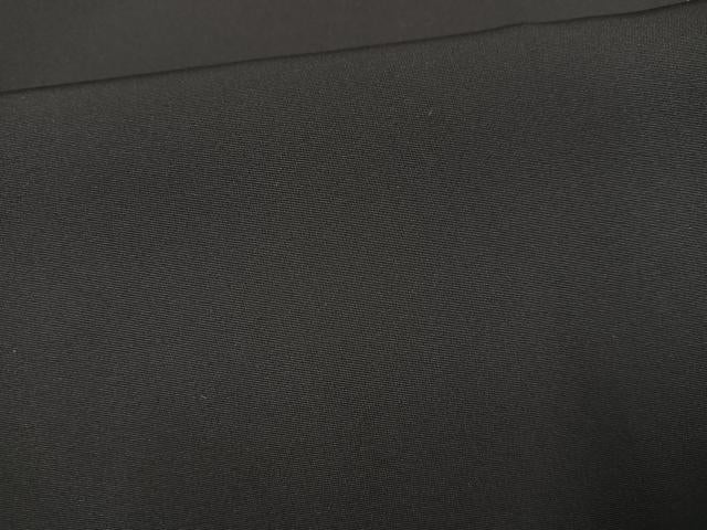 平和屋着物●男性 黒紋付・羽織セット 正絹 逸品 AABK0251ph
