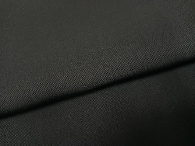 平和屋着物●男性 黒紋付・羽織セット 正絹 逸品 AABK0251ph