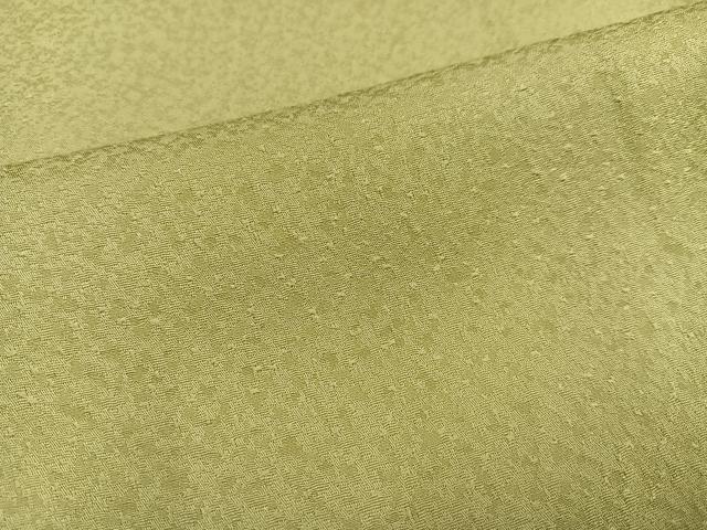平和屋着物●本草木染作家 瑞鳳 色無地 紋意匠 蒸栗色 正絹 逸品 AABK0284ph