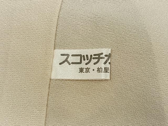 平和屋着物●訪問着 中国三大刺繍 汕頭刺繍 スワトウ刺繍 総刺繍 風景草花文 金糸 丹後ちりめん 反端付き 正絹 逸品 未使用 AABK0306ph