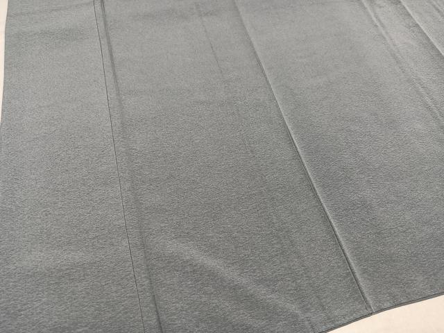 平和屋着物●上質な色無地 嶺雲 豆がら茶色 丹後ちりめん 反端付き 正絹 逸品 未使用 AABK0312ph
