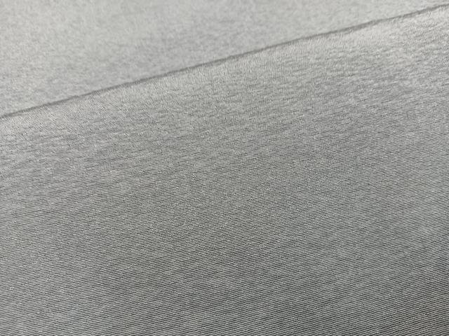 平和屋着物●上質な色無地 嶺雲 豆がら茶色 丹後ちりめん 反端付き 正絹 逸品 未使用 AABK0312ph