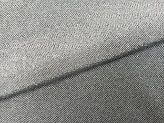 平和屋着物●上質な色無地 嶺雲 豆がら茶色 丹後ちりめん 反端付き 正絹 逸品 未使用 AABK0312ph