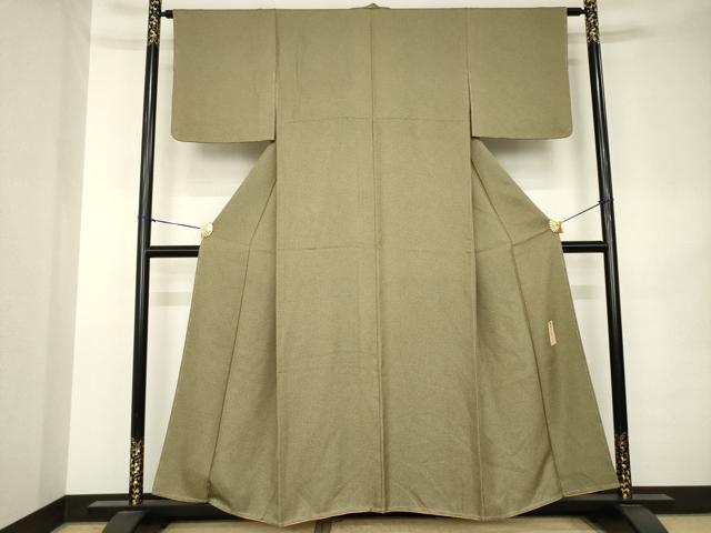 平和屋着物●江戸小紋 作家物 招福家内安全 正絹 逸品 未使用 AABK0370ck