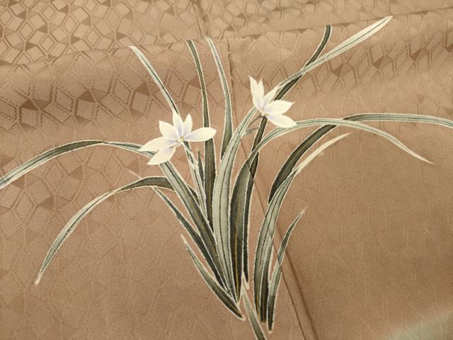 平和屋着物●豪華色留袖 枝花文 暈し染め 正絹 逸品 AABK0391ck