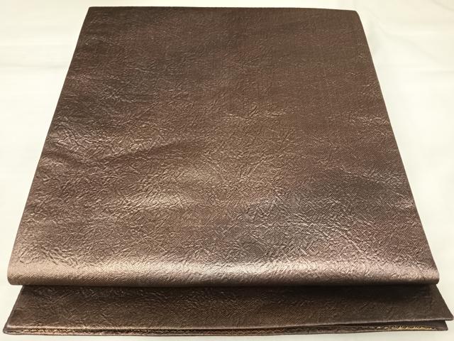 平和屋着物◎西陣 六通柄袋帯 霞文 金糸 反端付き 正絹 逸品 AABK0900yx