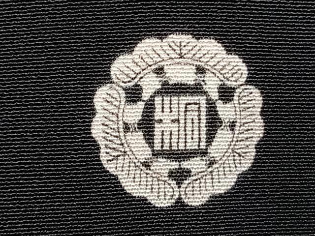 平和屋着物●本加賀友禅作家 百貫華峰 黒留袖 枝梅文 暈し染め 正絹 逸品 AABK1014fy