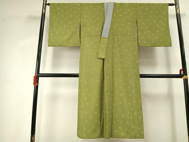 平和屋着物●長襦袢 袷 宝尽くし文 洗える着物 AABK1058fy