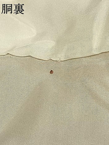 平和屋着物●上質な色無地 草花地紋 伽羅色 やまと誂製 正絹 逸品 AABK1060fy