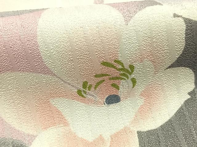 平和屋着物●小振袖 二尺袖 草花文 暈し染め 洗える着物 AABK1063fy
