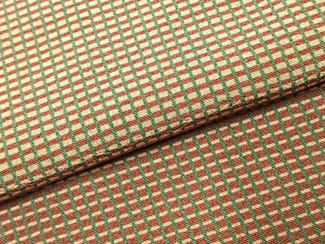 平和屋着物●訪問着 作家物 格子 暈し染め 正絹 逸品 AABK1106fy