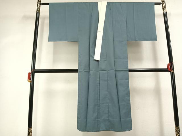 平和屋着物●男性 長襦袢 無双仕立て 富士山 龍 暈し染め 金彩 正絹 逸品 AABK1119fy