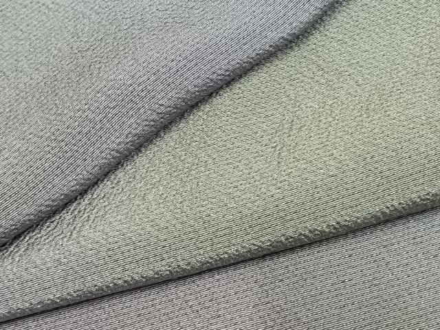 平和屋着物●染色作家 斉藤三才 小紋 霞文 暈し染め 正絹 逸品 未使用 AABK1165fy