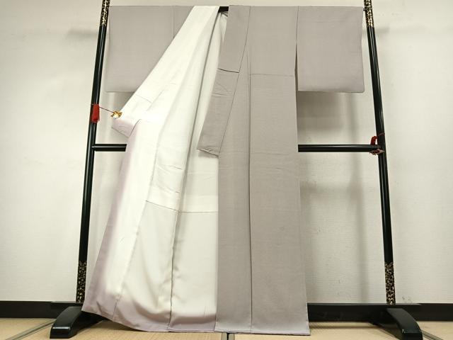 平和屋着物●江戸小紋 角通し 正絹 逸品 AABK1178fy