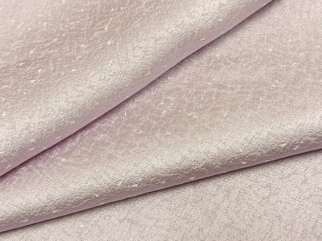 平和屋着物●上質な色無地 霞地紋 淡紅藤色 正絹 逸品 未使用 AABK1206fy