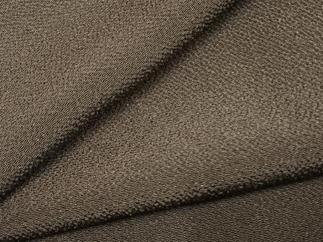 平和屋着物●上質な色無地 赤墨色 正絹 逸品 未使用 AABK1221fy