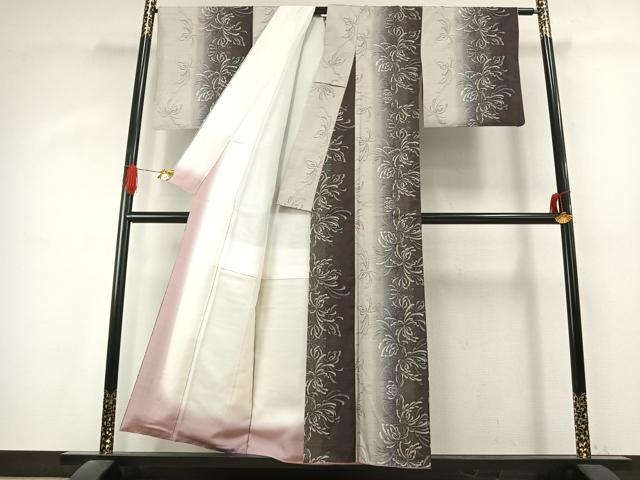 平和屋着物●本場大島紬 9マルキ 総絣 乱菊 正絹 逸品 AABK1266fy