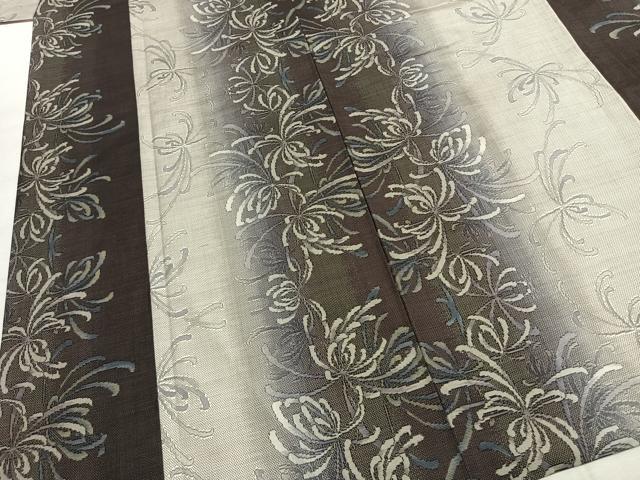 平和屋着物●本場大島紬 9マルキ 総絣 乱菊 正絹 逸品 AABK1266fy