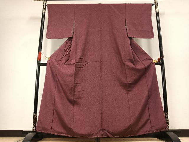 平和屋着物●江戸小紋 鴛鴦 正絹 逸品 未使用 AABK1283fy
