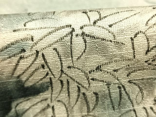 平和屋着物●訪問着 作家物 手描き 風景文 暈し染め 正絹 逸品 AABK1292fy