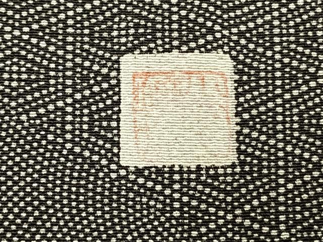 平和屋着物●江戸小紋 作家物 亀甲文 正絹 逸品 AABK1318fy