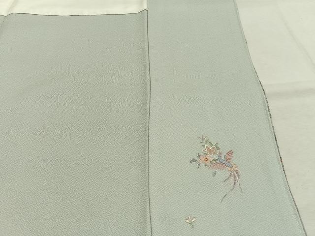 平和屋着物●豪華色留袖 中国三大刺繍 汕頭刺繍 スワトウ刺繍 蘇州刺繍 総刺繍 風景文 暈し染め 正絹 逸品 未使用 AABK1341fy