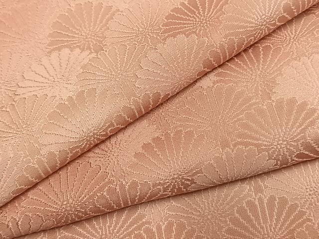 平和屋着物●上質な小紋 花尽くし地紋 暈し染め 正絹 逸品 AABK1362fy
