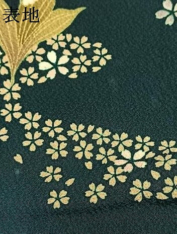 平和屋着物●訪問着 草花文 暈し染め やまと誂製 ロング丈 正絹 逸品 AABK1420fy