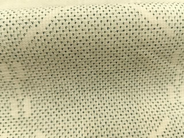平和屋着物●綿薩摩 幾何学文様 木綿 逸品 AABK1432fy