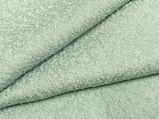 平和屋着物●上質な色無地 紋意匠 錆青磁色 正絹 逸品 AABK1452fy