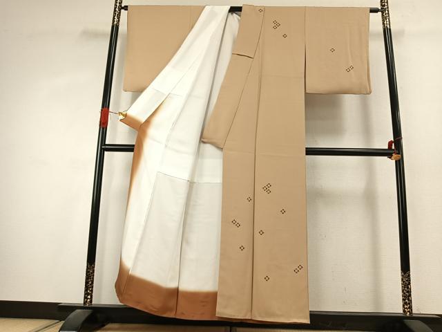 平和屋着物●訪問着 花菱文 金彩 正絹 逸品 AABK1465fy