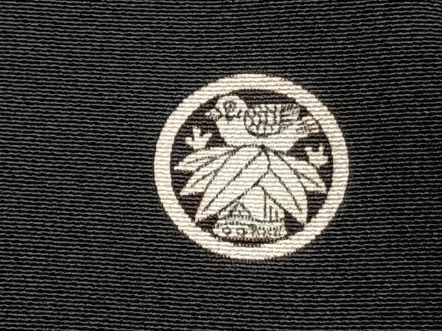 平和屋着物●豪華黒留袖 作家物 人物風景文 金銀彩 正絹 逸品 AABK1527fy
