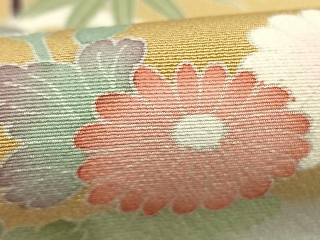 平和屋着物●訪問着 友禅 松竹梅 風景文 風花抄 暈し染め 正絹 逸品 AABK1535fy