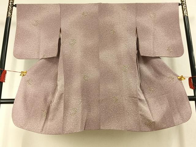 平和屋着物●道中着 松竹梅 正絹 逸品 AABK1554fy