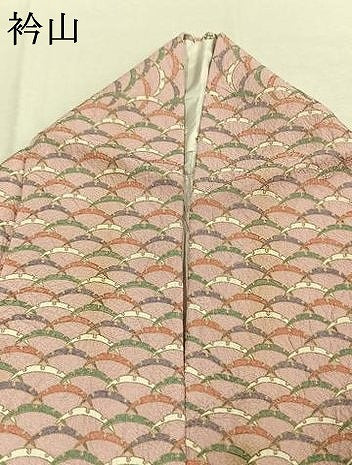 平和屋着物●訪問着 雪芝文 金彩 正絹 逸品 AABK1585fy