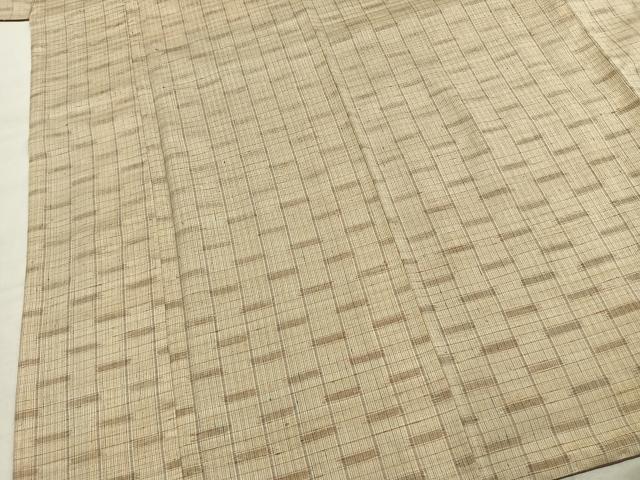 平和屋着物●上質な紬 間道 正絹 逸品 AABK1600fy