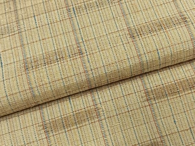平和屋着物●上質な紬 間道 正絹 逸品 AABK1600fy