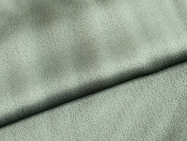 平和屋着物●染色作家 斉藤三才 小紋 霞文 暈し染め 正絹 逸品 AABK1602fy